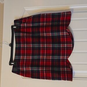 Vineyard Vines Scallop Plaid Skirt